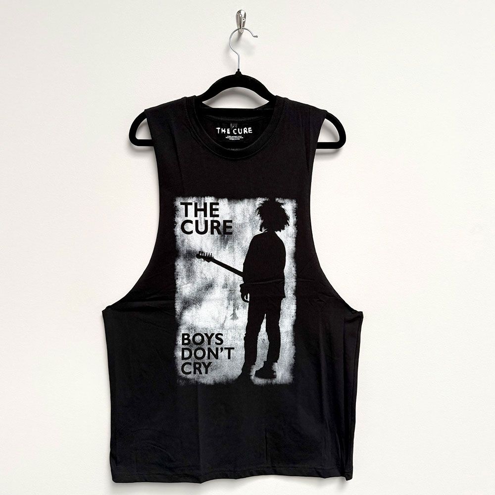The Cure - Boys Don't Cry Tanktop - Black